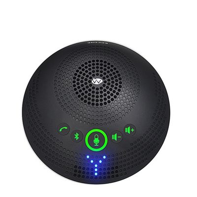 Microphone de conférence professionnel SQ-M13B 2.4G Microphone omnidirectionnel sans fil, capture à 360 degrés, audio haute définition et réduction du bruit
