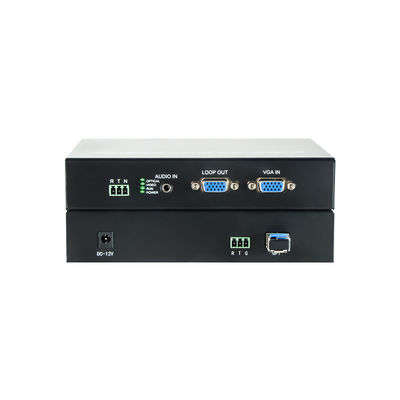 FTTN SQ-VGA02 VGA Fibre optique terminal vidéo numérique anti-interférences de transmission longue distance