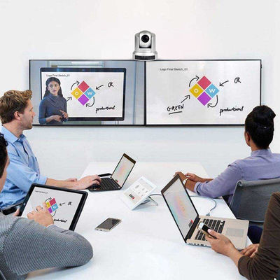 Solution de réunion en salle de conférence Petite caméra de vidéoconférence de suivi automatique