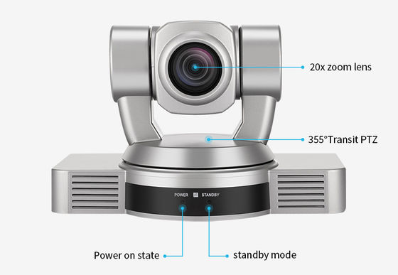 Résolution de réunion en salle de conférence IDS Caméras de sortie vidéo Salle de conférence Webcaméra