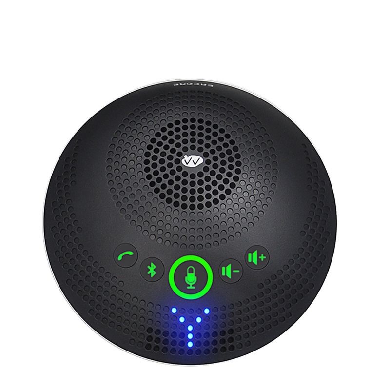 Microphone de conférence professionnel SQ-M13B 2.4G Microphone omnidirectionnel sans fil, capture à 360 degrés, audio haute définition et réduction du bruit