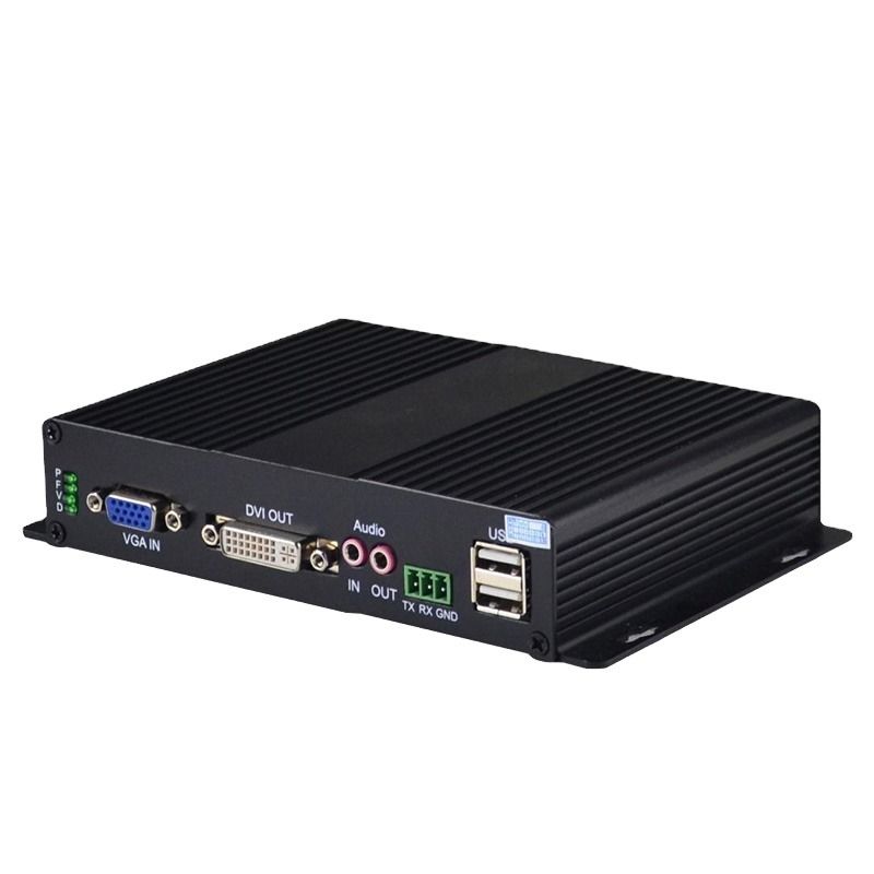 FTTN SQ-VGA01 VGA Fibre optique terminal vidéo numérique anti-interférences de transmission longue distance